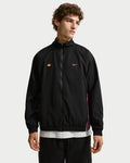 Track jacket in tessuto